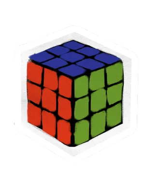 rubiks cube sticker